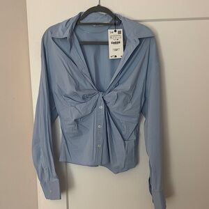 Zara twist Women's Top
